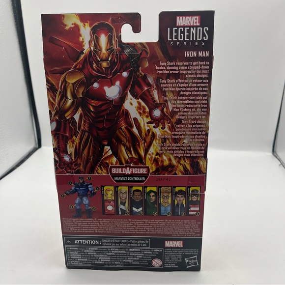 Marvel Legends Iron Man 2022 Controller BAF 6" Action Figure New In Box - Picture 7 of 12